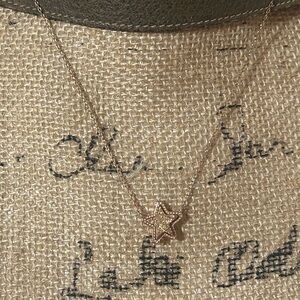 Kendra Scott Rose Gold Star Pendant Necklace